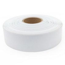 18650 리포 배터리 PVC 열 수축 튜브 팩 너비 17mm ~ 80mm 절연 필름 랩 리튬 케이스 케이블 슬리브 파란색 다양한 색상, WHITE_Width 80mm x 1meter