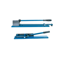 pvc 절단 커터 작두형 덕트 슬롯 커터 닥트 절삭 가위, 눈금자가 없는 검은색 이중 홈 강철 레일 커터