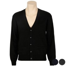 SS1705 ATS-002 (겨울-골프웨어) 베이직 무지 투포켓 울가디건 (95-110) 3COLOR, 블랙, 105