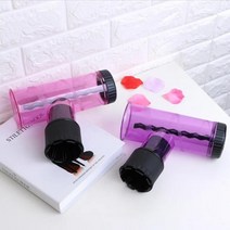 셀프 헤어 컬링 웨이브 롤 펌 스타일링 드라이기 뿌리 열구르프 열전도 고데기없이 간이 스틱 스프링 미니 메이커 물결 여신 꽈배기 튜브 파마 볼륨 롤링 재료 트위스 셋팅기 머리 도구, 퍼플