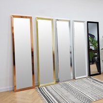 레노 트라이 벽걸이형 슬림 전신거울, 골드