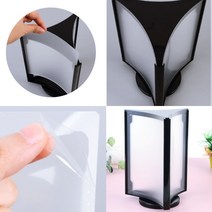삼미호 3면 꽂이 블랙 A5 호텔메뉴판 피부샵메뉴판 헬스장가격표 회전메뉴판 피부관리메뉴 미용메뉴판 네일샵가격표 뷰티샵메뉴판 필라테스가격표