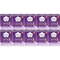 [빠른배송] 유한킴벌리 좋은느낌 수퍼롱 오버나이트 20p, 10개