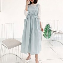 퍼니걸스 포켓 나시 롱 원피스 3146