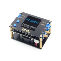 전압 조정기 안정 장치 DC 자동 부스트/벅 컨버터 CC CV 전원 모듈 0.5-30V 3A 35W/4A 50W 조정 가능한 공급 전압계, [01] 4A 50W With Fan