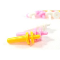 팽이심/플라스틱팽이심/팽이손잡이/팽이꼭지/팽이쇠부분, 분홍