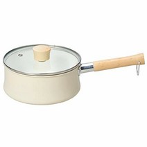 베스트 코 한손 냄비 16cm 아이보리 루루세라 세라믹 IH 대응 소스 빵 ND-8151 ベストコ 片手鍋 16cm アイボリー ルルセラ セラミック IH対応 ソースパン ND-8151