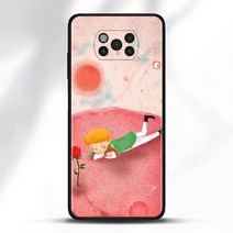 Xiaomi Poco X3 용 블랙 소프트 케이스 NFC F3 GT M3 Pro 5G F1 핸드폰 카파 실리콘 TPU 쉘 Fundas The Little Prince Fox, [06] For Mi Poco M3 Pro, [06] B06