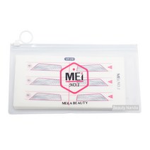 뷰티난다 메이넘버원 MEI 눈썹 스티커 자 반영구화장재료 반영구화장 반영구눈썹 재료, 여자 산형 60쌍, 1개