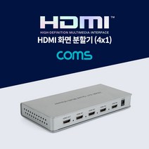 HDMI 화면 분할기(4x1) / 4 Input/1 Output