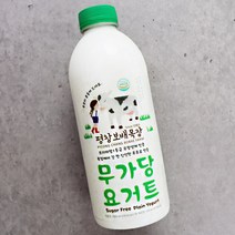 평창보배유가공방 평창보배목장 무가당 요거트 1Lx2병