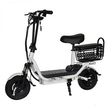 전동킥보드 전기킥보드 전기스쿠터 전기 스쿠터 성인 접이식 소형 자동차 Yadi Emma Lvyuan Xinri 동일한 리튬 배터리, 우아한 흰색/48V12A 고급형 리튬