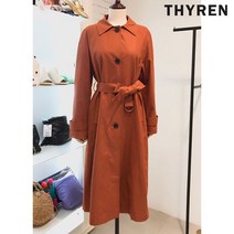 티렌 루즈핏 싱글 트렌치 코트 L193PWY801