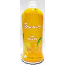 [RA†]후루티망고스무디(세미 1.8K)X6 르스무디 음료베이스 재료 액상 음료 만들기 원액▨_ea, ε본상품ε, ε본상품ε