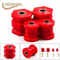 로어암 서스펜션 Lodenqc honda civic ek 96-00 bx102163 용 고성능 폴리 우레탄 전면 하부 컨트롤 암 부싱 키트, 없음