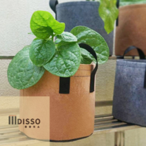 부직포화분 블루베리 숨쉬는 가벼운 텃밭용 화분 2p세트(35x30cm) 모종 분갈이