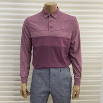 인디안 웰메이드 남성 가을 면혼방 배색 긴팔 티셔츠 XF 8301