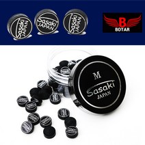 착한도매 코차 보타르 당구 클럽용 정품 사사끼 5겹 50개 14.1mm 큐팁