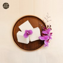 오복떡집 백설기 떡 멥쌀 천일염 백일 돌 생일떡 무지게백설기 가래떡 절편 식사대용 맞춤케잌 선물세트 개별포장, 1박스, 850g