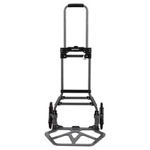 택배 운반대차 이동식 구루마 트롤리 운반카트 손수레, 나이트 블랙 젠 S7