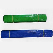 러셀망 울타리망 펜스망 벌집망 비계망 그물망 -청색 녹색 오렌지색 2장묶음, 청색