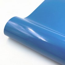 광택 솔리드 컬러 자체 접착 PVC 비닐 컵 스티커 벽 자동차 레터링 공예 DIY 필름 1 롤, 30x50cm, light blue