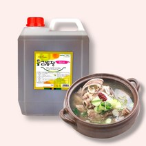 육수명장김통장 맛내기육수 업소용 샤브샤브 소고기전골 해물탕 자연조미료 요리에센스 4L