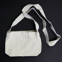 문구조아 무지 에코백 캔버스 천 제품 만들기 미니 가방(크로스), 미니 가방 (크로스)_$PB7
