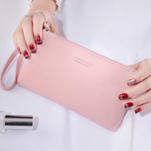 생활비 지갑 통장 파우치 케이스 지갑 장지갑 멀티 지갑 스트랩형