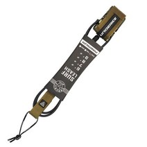 6-10ft 서핑 가죽 끈 sup 가죽 끈 서핑 다리 로프 서핑 보드 가죽 끈 tpu 스테인레스 회전식 풍선 패들 보드 longboard 발 로프, 7mm 9피트 아미 그린