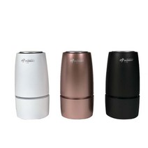 머레이 차량용 공기청정기 Y-322 (3단 교체 여과망 + 디퓨저 유해물질 제거 공기정화기), 블랙