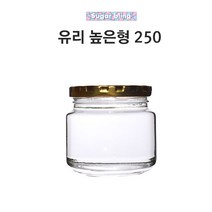 [글라스락_슈가블링] 유리병250ml(높은형_블랙캡), 1개, 250ml