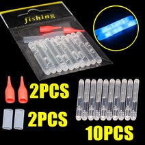 10 개/가방 4.5x40 미리메터 반딧불 낚시 플로트 형광 Lightstick 빛 밤, 06 as photo