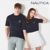 [NAUTICA] 노티카 클래식 로고 반팔티셔츠 네이비