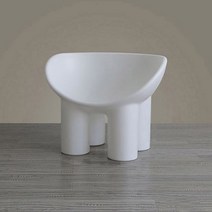 리클라이너 소파 1인용 북유럽 디자이너 코끼리 다리 의자 인터넷 홈스테이 단일 좌석 의자 크리 에이 티브 컴포트 야외 안락 의자, 흰 의자