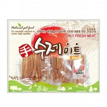 수제 미트 연어 슬라이스 애견 건강간식, 300g, 25개