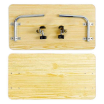 휠체어식탁 테이블 트레이 보드 원목 식판 탁자 식사, 원색 57x30cm