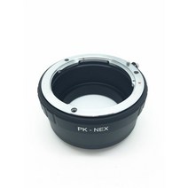 소니호환 PK-NEX NEX3 A6000 A5100 마이크로 싱글 바디 용 Pentax 렌즈 턴 NEX-5 어댑터 링, 한개옵션0