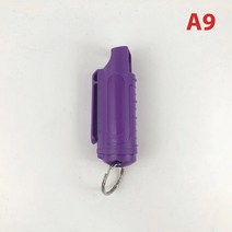 호신용너클 번너클 호신용반지 여성호신용품 새로운 1pc 페퍼 스프레이 탱크 용 미니 edc 안전 보호 자기 방어 페퍼 스프레이 빈 병 키 링 키 체인, a14