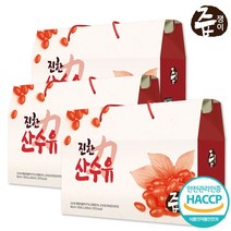 즙쟁이 산수유즙 3박스 90포(null), 3박스(90포), 1포: 80ml, 3박스(90포)