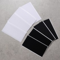 찍찍이 사각 2세트 테이프 부착 끈끈이 고정 벽부착, 찍찍이 사각 2세트 (화이트)
