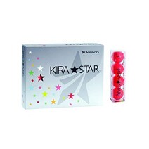 카스코 골프공 KIRA STAR2 카라스터2N 고급 고반발 선물 컬러, 레드/XL, 4개입