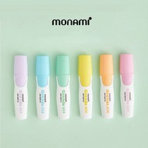 모나미 형광펜 모나미 그랑데형광펜, 파스텔핑크