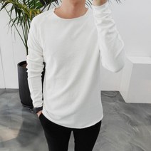 라일라이 / 간절기 래글런 남자 무지 긴팔 티셔츠