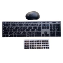 새로운 지널 Dell WM527 Dua 모델 프리미어 무선 2.4GHz/블루투스 LE 마우스 컴퓨터 마우스 노트북 PC 사, 02 Mouse with Keyboard, 한개옵션1
