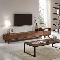 호두나무거실장2500, 없음