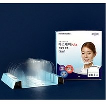 마스케어 투명 위생마스크 교체형 M4C 5개세트, 리필필름 1세트(5개)