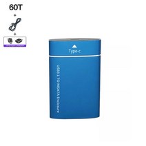 휴대용 하드 드라이브 30T 8T SSD 고속 하드 디스크 외장 SSD M.2 c형 노트북 데스크탑 전자 SSD 플래시 3.1 Nvme, 60T 3