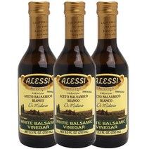 알리시 디 모데나 화이트 발사믹 비니거, 250ml, 3개