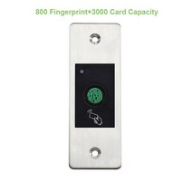지문인식 자물쇠 현관손잡이 gate door lock rfid 금속 지문 액세스 제어 스캐너 800 users mini metal ip66 방수 내장형 지문 판독기 244, XM-F99